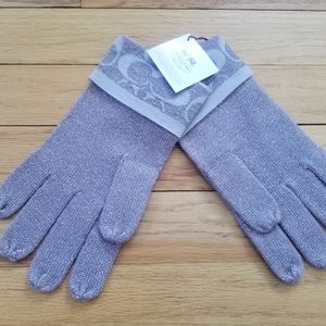 Brand New With Tags Authentic Coach Gloves